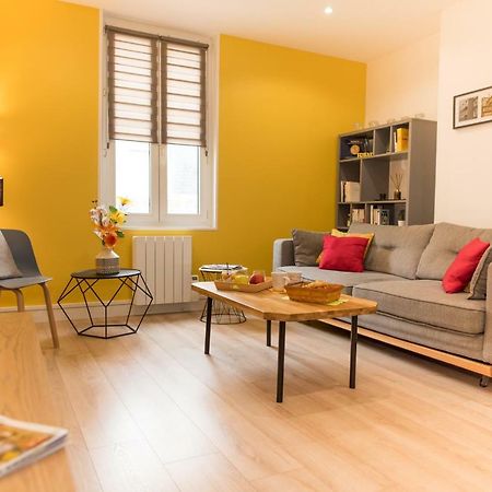 Appartement Elegant & Ensoleille - Centre-Ville Le Havre Luaran gambar
